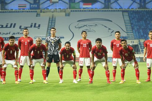 Babak I Indonesia Vs UEA - Garuda Tertinggal 2 Gol, Evan Dimas Gagal Penalti