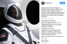 Elon Musk Ungkap Pakaian Astronot Masa Depan Milik SpaceX