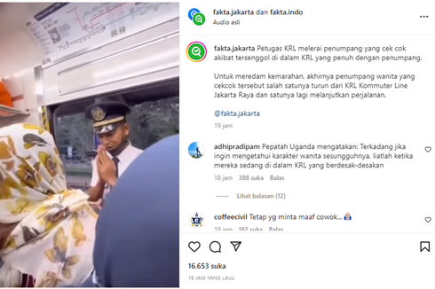 Viral, Video Penumpang KRL Cekcok Dilerai Petugas, KAI Commuter: Tak Terima Disenggol