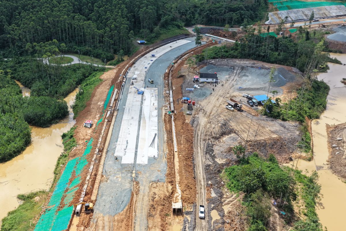 Hingga Mei 2026, realisasi fisik proyek yang digarap oleh PT Wijaya Karya (Persero) Tbk (WIKA) ini mencatatkan angka 19,35 persen.