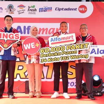 PT Bank Aladin Syariah Tbk (BANK) kembali memperkuat kolaborasi strategis bersama Alfamart melalui dukungan pada program Warteg Gratis Ramadan 2026. 