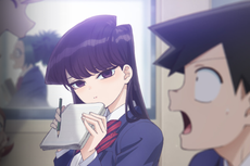 Sinopsis Anime Komi Can’t Communicate, Kisah Gadis Cantik yang Aneh