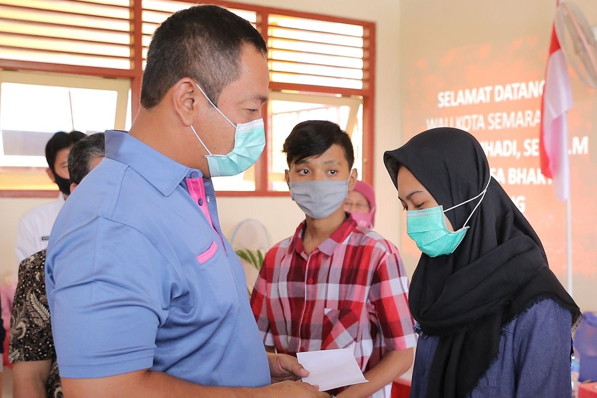 Wali Kota Semarang Hendrar Prihadi dalam salah satu kesempatan.