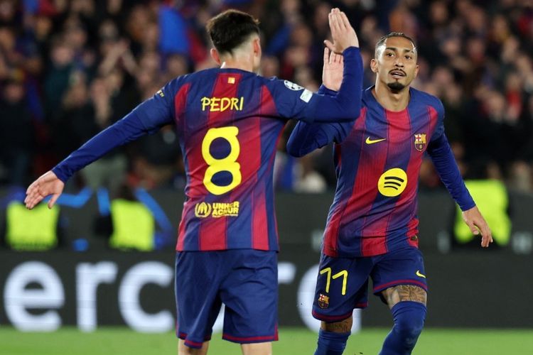 Raphinha Terancam Sanksi UEFA Usai Insiden Lawan Atletico