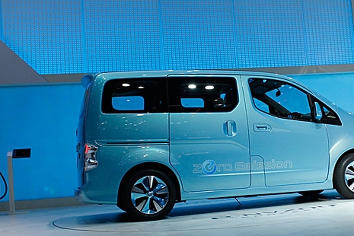 Van listrik, e-NV200 diperkenalkan di Geneva Motor Shiow 2012