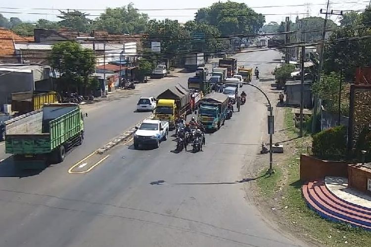 Jalan di Mojokerto 