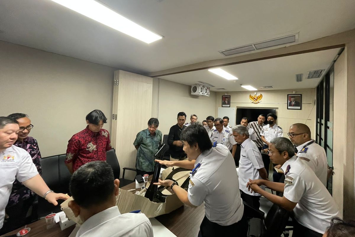 Kementerian Perhubungan memanggil PT Astra Honda Motor untuk dimintai penjelasan soal rangka eSAF di Gedung Kementerian Perhubungan, Jakarta Pusat, Senin (28/8/2023).