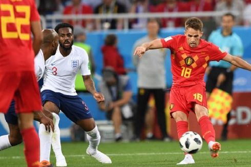 Inggris Vs Belgia - 5 Laga Terakhir Kedua Tim, Setan Merah Unggul Urusan Gol