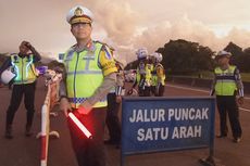 Jalur ke Puncak Resmi Ditutup, Polisi Sebut Lalu Lintas Lengang 