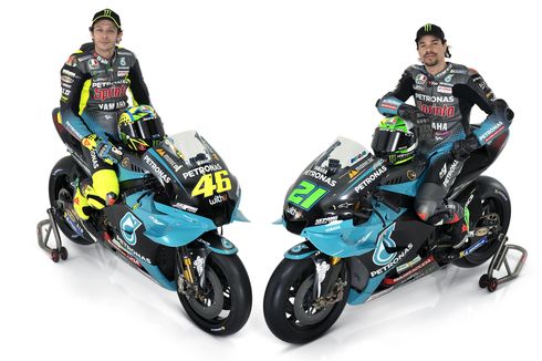 Kata Rossi Usai Pamerkan Seragam dan Motor Baru Petronas Yamaha SRT