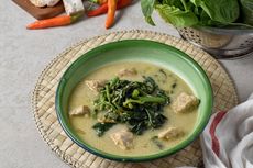 Resep Bobor Bayam, Sayur Kuan Santan yang Gurih 