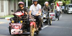 Terima Penyandang Disabilitas Klaten, Ganjar: Ini Kejutan Karena Mereka Bawa Motor Modifikasi Sendiri