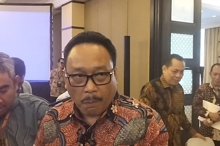  Plt Kepala Arsip Nasional Republik Indonesia (ANRI), Imam Gunarto di Solo, Jawa Tengah, Senin (10/6/2024).