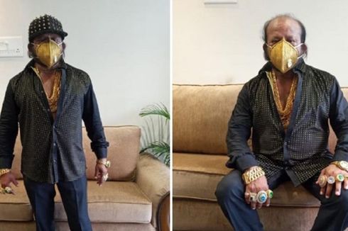 Jahit Masker N95 dengan Emas, Pria Ini Habis Rp 69 Juta