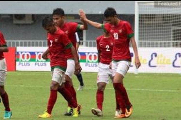 Skuad timnas Indonesia U-16 di Piala AFF U-16.