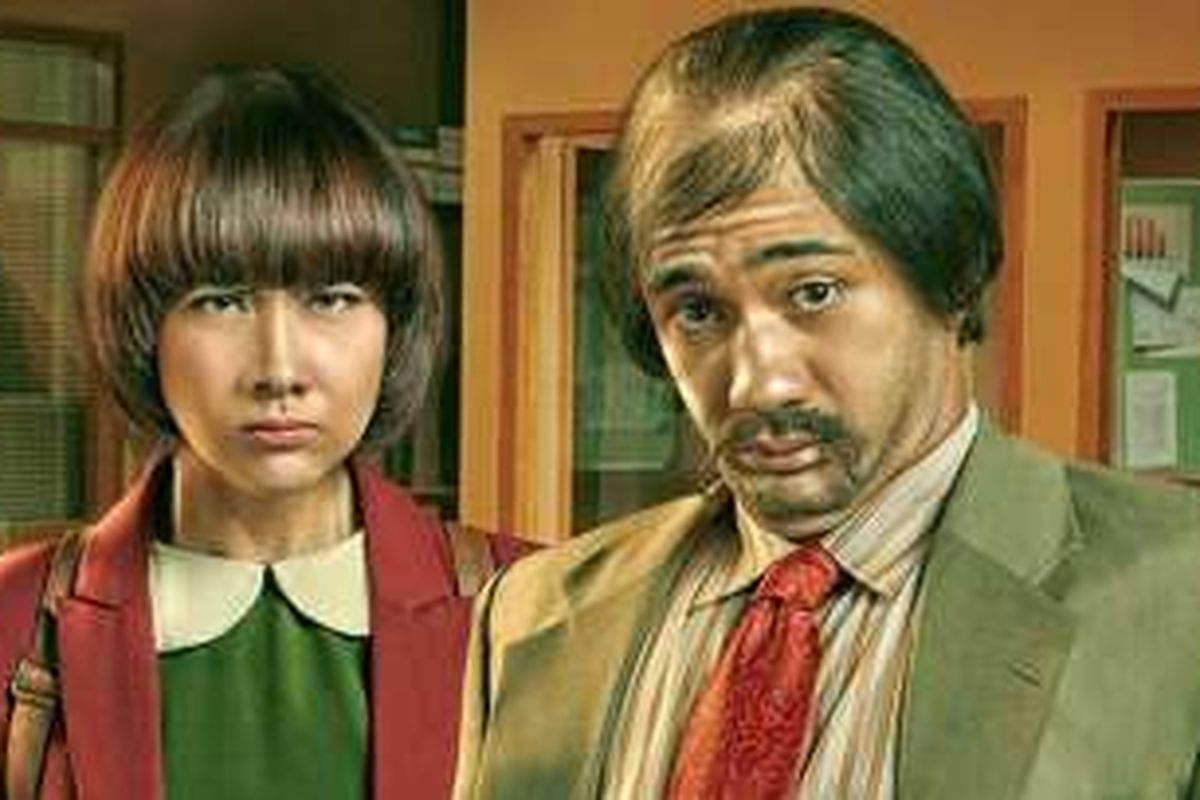 Bunga Citra Lestari dan Reza Rahadian bermain dalam film My Stupid Boss.