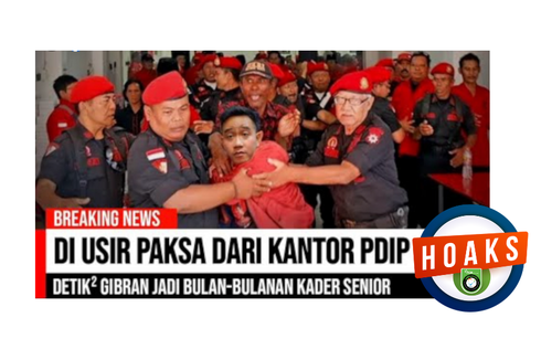 [VIDEO] Beredar Hoaks Gibran Diusir dari Kantor PDI-P