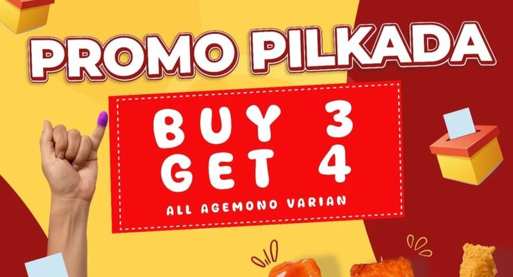 5 Promo Camilan Khusus Pilkada, Beli Tiga Dapat Empat