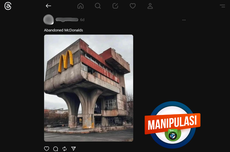 INFOGRAFIK: Hoaks Foto Perlihatkan McDonald's Terbengkalai, Simak Penjelasannya