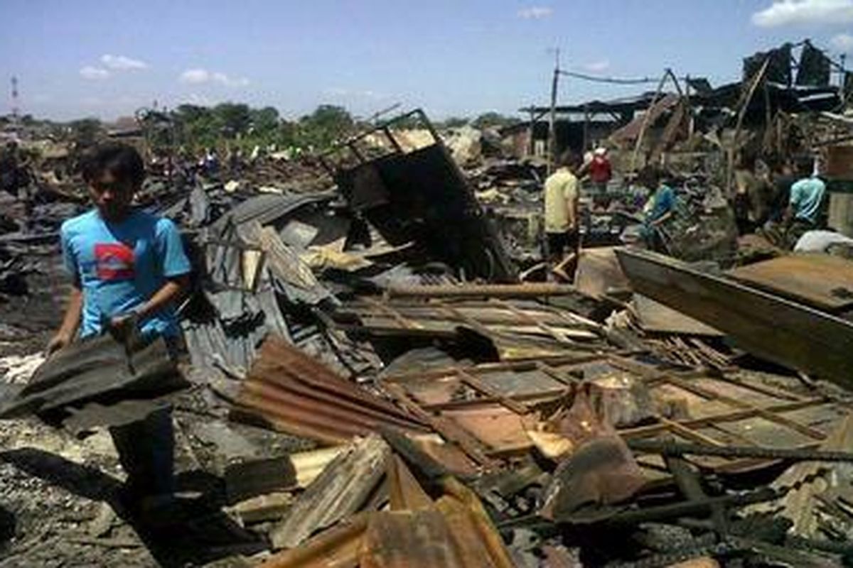 Bengkel Las Sumber Dilalap Api