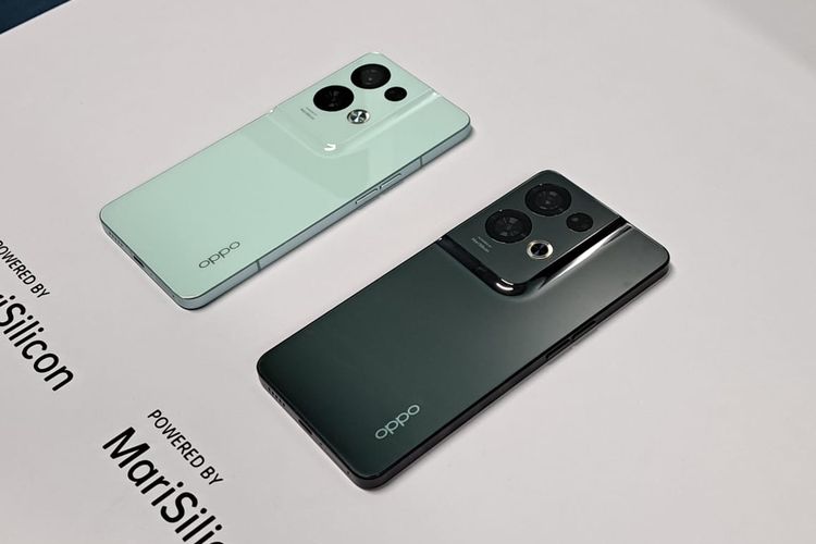 Oppo memamerkan tampang ponsel terbarunya yang akan segera dirilis resmi di Indonesia, yakni Oppo Reno8 5G Pro. 