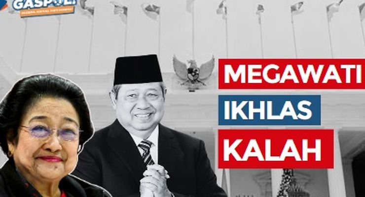 GASPOL! Hari Ini: Kisah Megawati Terima Kekalahan Tanpa Gugat SBY ke MK