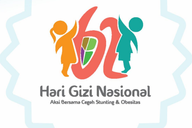 ilustrasi Hari Gizi Nasional ke-63.