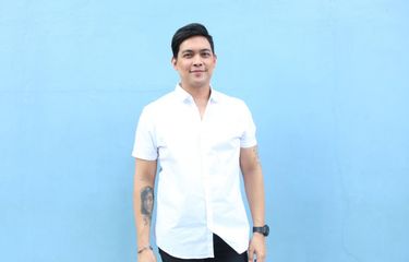 Donnie Sibarani saat ditemui di kawasan Tendean, Jakarta Selatan, Senin (11/6/2018).