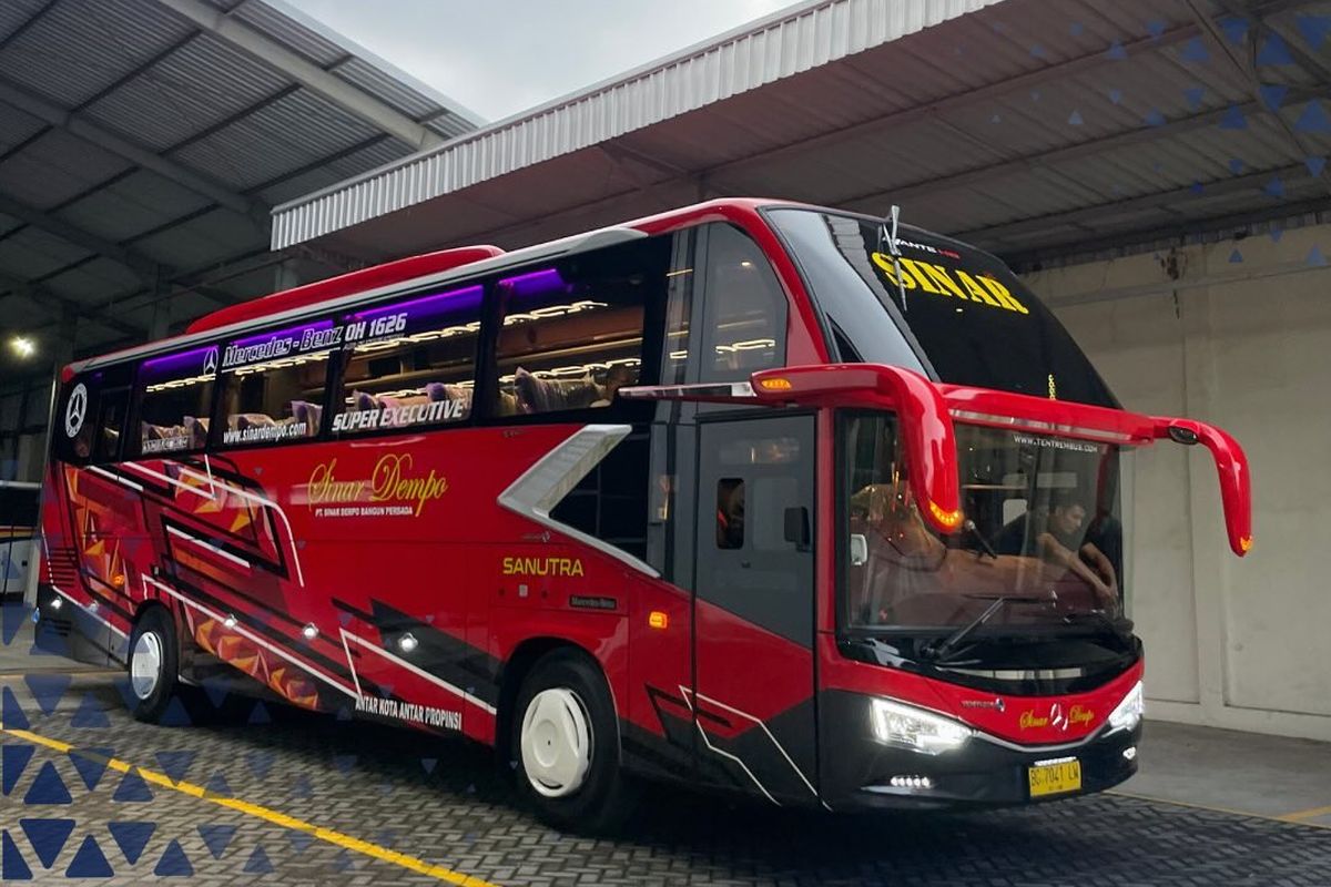 Bus baru PO Sinar Dempo