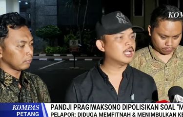 Komika Pandji Pragiwaksono dilaporkan ke Polda Metro Jaya oleh Angkatan Muda Nahdlatul Ulama (NU) dan Aliansi Muda Muhammadiyah terkait materi dalam pertunjukan komedi bertajuk Mens Rea, Rabu (7/1/2026).
