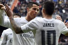 Ronaldo Menertawakan James Rodriguez...