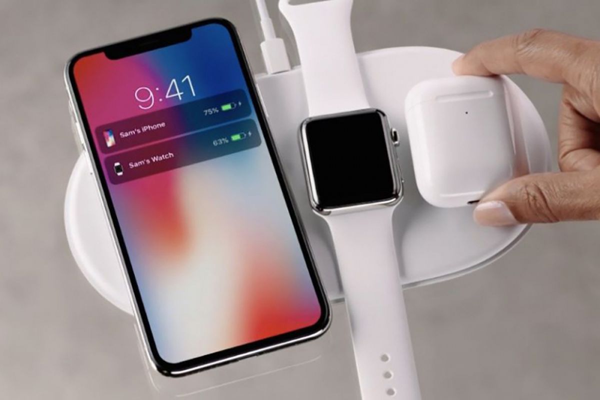 Charger nirkabel Apple AirPower