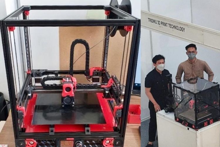 Printer 3D hasil inovasi mahasiswa Institut Teknologi Sepuluh Nopember (ITS).