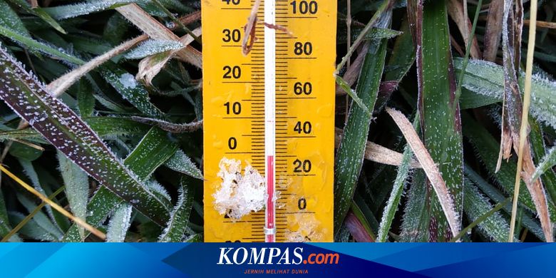 Embun Di Dieng Membeku Jadi Es Ini Penjelasan Bmkg