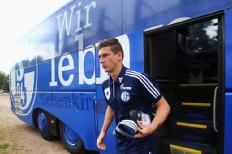 Gelandang muda FC Schalke, Leon Goretzka.