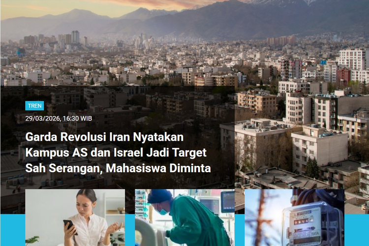 [POPULER TREN] Garda Revolusi Iran Nyatakan Kampus AS dan Israel Jadi Target Sah Serangan | Iran Klaim Hancurkan Pesawat Pengintai di Arab Saudi