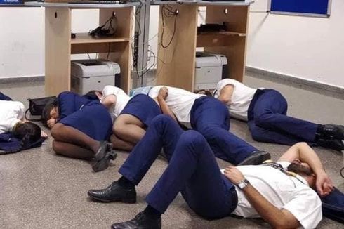 Tidur di Lantai Bandara Spanyol, 6 Awak Kabin Ryanair Dipecat