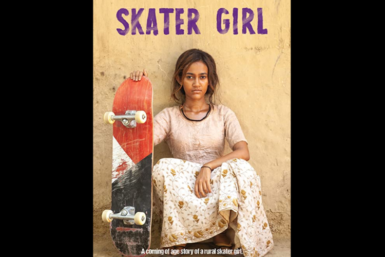 Poster film Skater Girl yang akan ditayangkan di Netflix pada 11 Juni 2021.