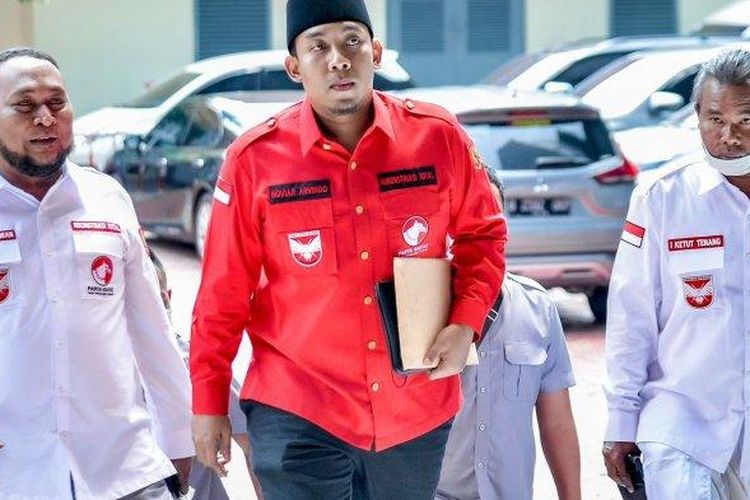 Ketua Umum Partai Rakyat Arvindo Noviar.