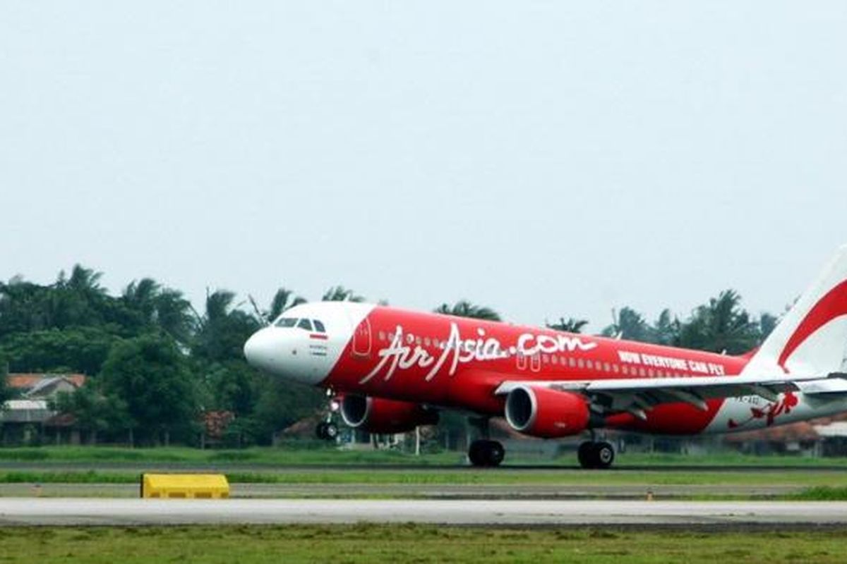 Pesawat AirAsia.