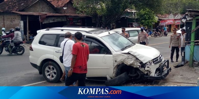 Kecelakaan Beruntun Libatkan 4 Kendaraan di Piyungan Bantul, Akibat Pajero Gagal Menyalip