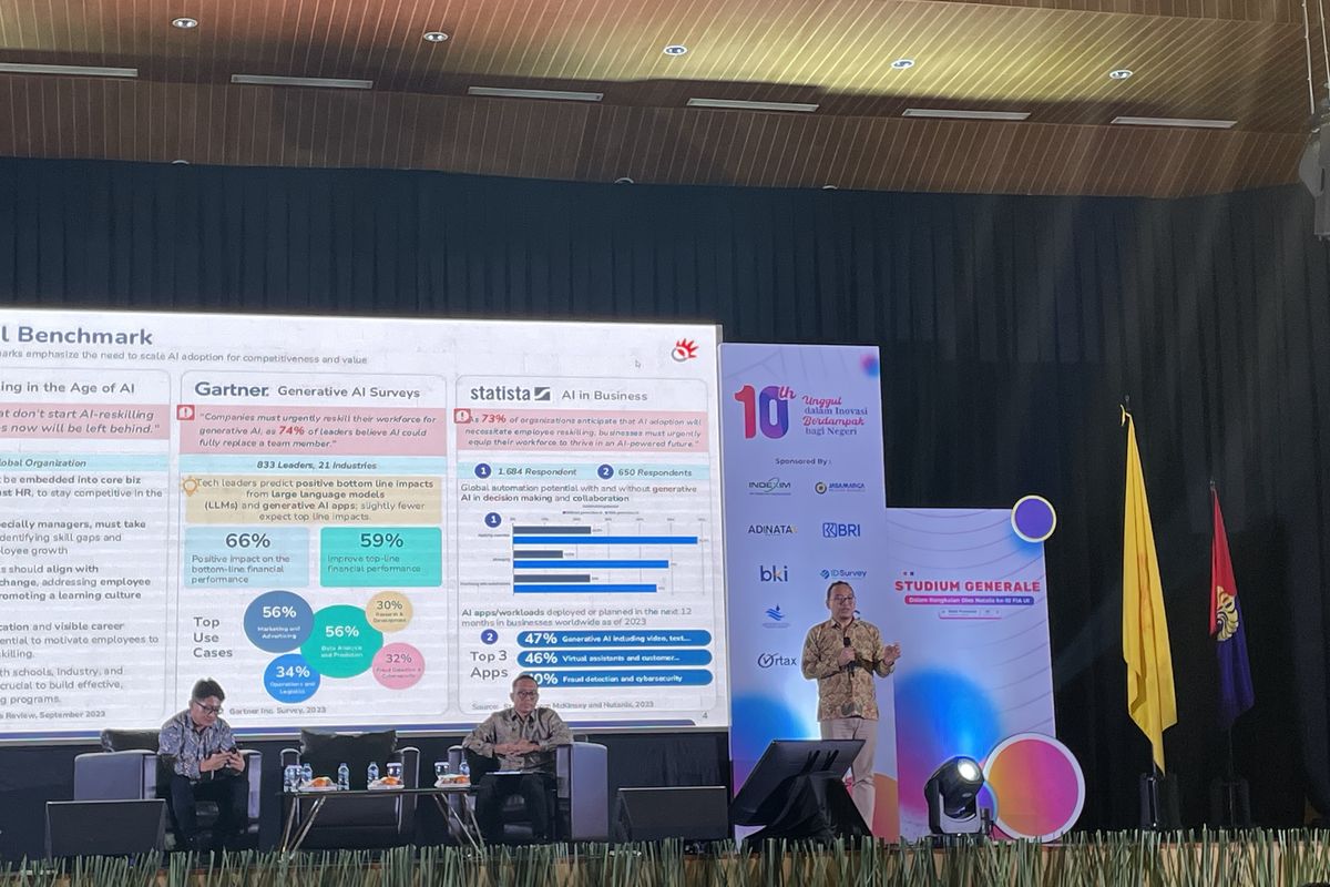 Sesi pemaparan Subhan Iswahyudi