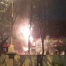 Diduga Korsleting, Gardu Trafo Listrik di Mapolres Tuban Terbakar