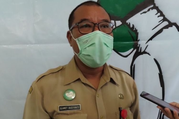 Kepala Dinas Kesehatan Kota Pekalongan Jawa Tengah Slamet Budiyanto