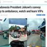Sindir PM Ismail Sabri, Media Malaysia Pakai Video Jokowi Beri Jalan untuk Ambulans