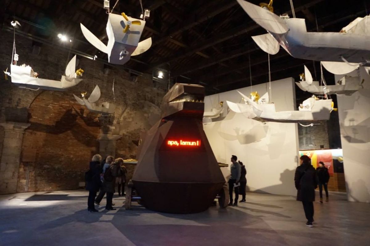 Paviliun Indonesia di Arsenale Venice Arti Biennale