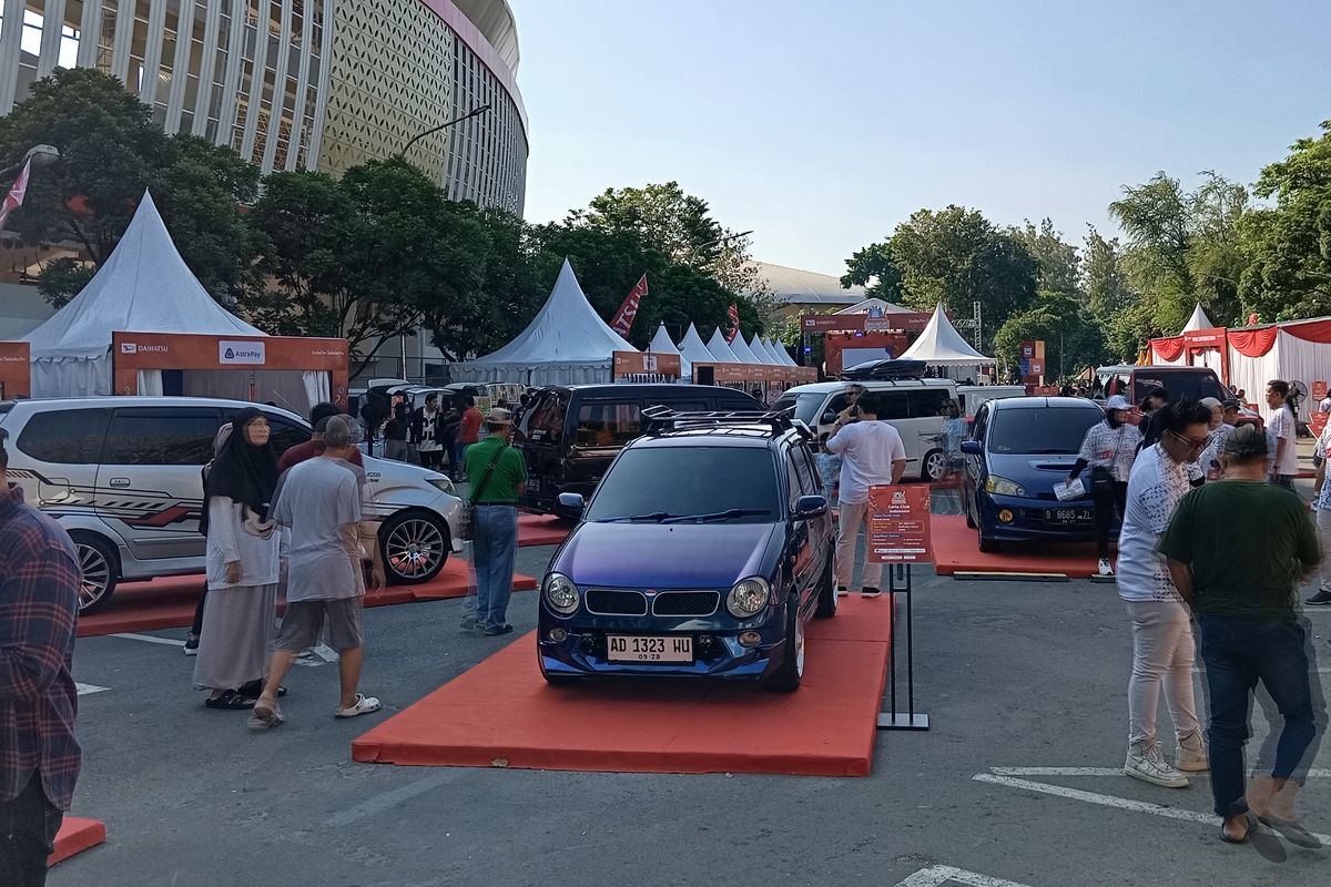 Suasana Daihatsu Kumpul Sahabat Solo, Minggu (25/8/2024).