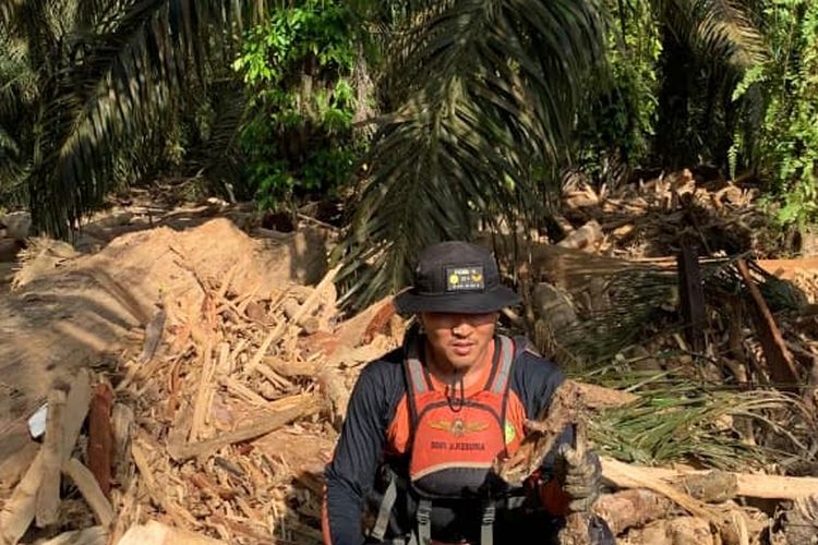 Penemuan bangkai orangutan di Sungai Garoga, Tapanuli Tengah, Sumatera Utara