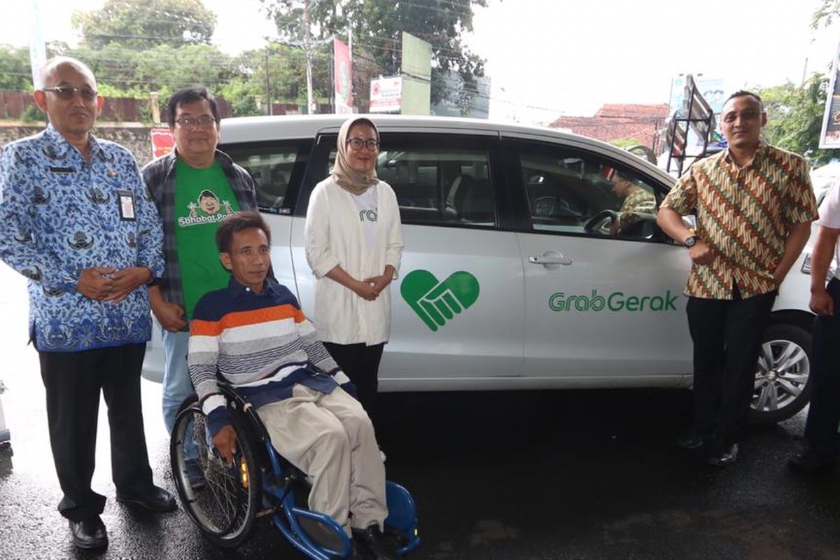 Peluncuran GrabGerak di Semarang, Selasa (17/12/2019).