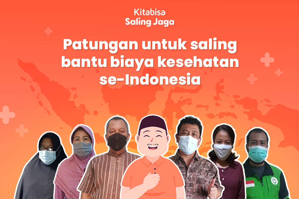 Program Saling Jaga dari Kitabisa berhasil mencapai 650.000 anggota. 